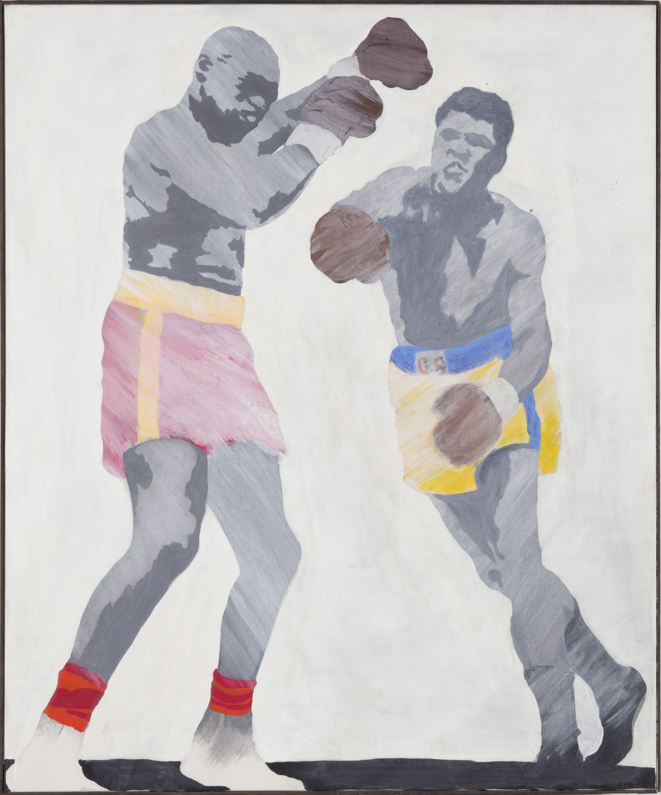 Konrad Lueg, Cassius Clay, 1964, Privatsammlung