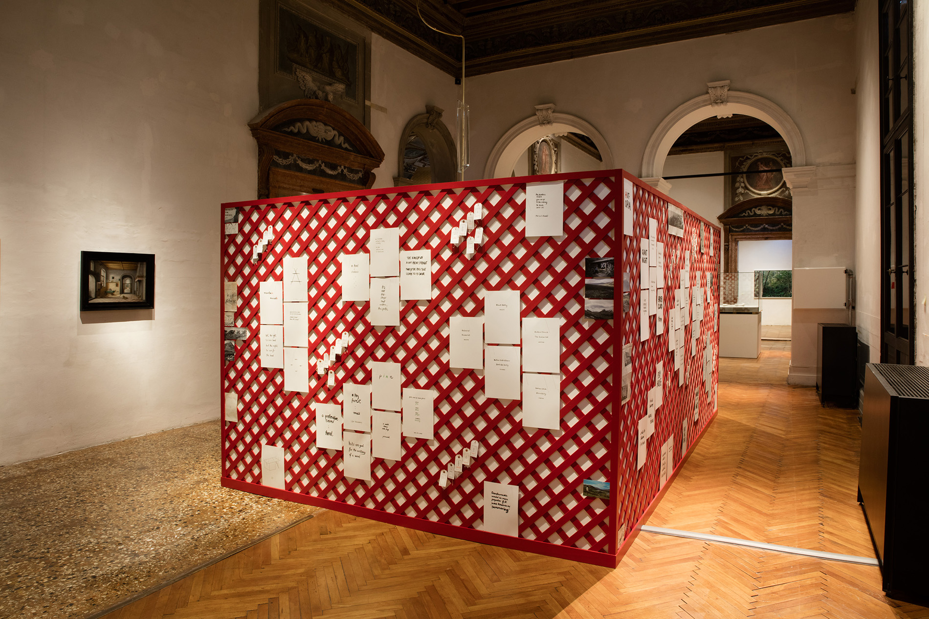Exhibition view of “Machines à penser”, Fondazione Prada, Venice, Foto Mattia Balsamini, Courtesy Fondazione Prada