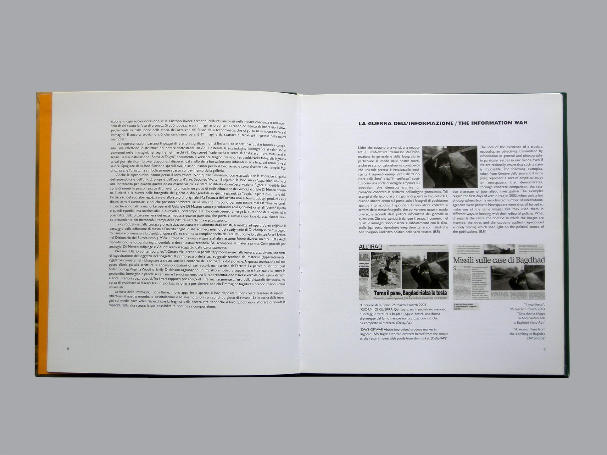 Electa Catalogue Immaginario Contemporaneo – Arte e Fotogiornalismo