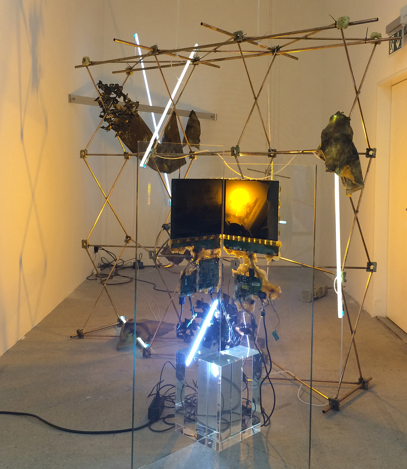 Chloé Delarue, Installation view, Rotwand Zürich, 2016 (Foto: Alexander Hana)
