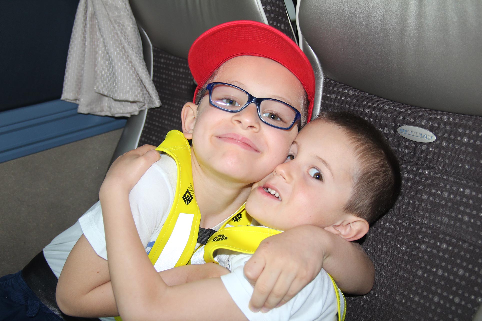 The kindergarten children happy to go to Expo 2015 (Photo: Barbara Fässler)