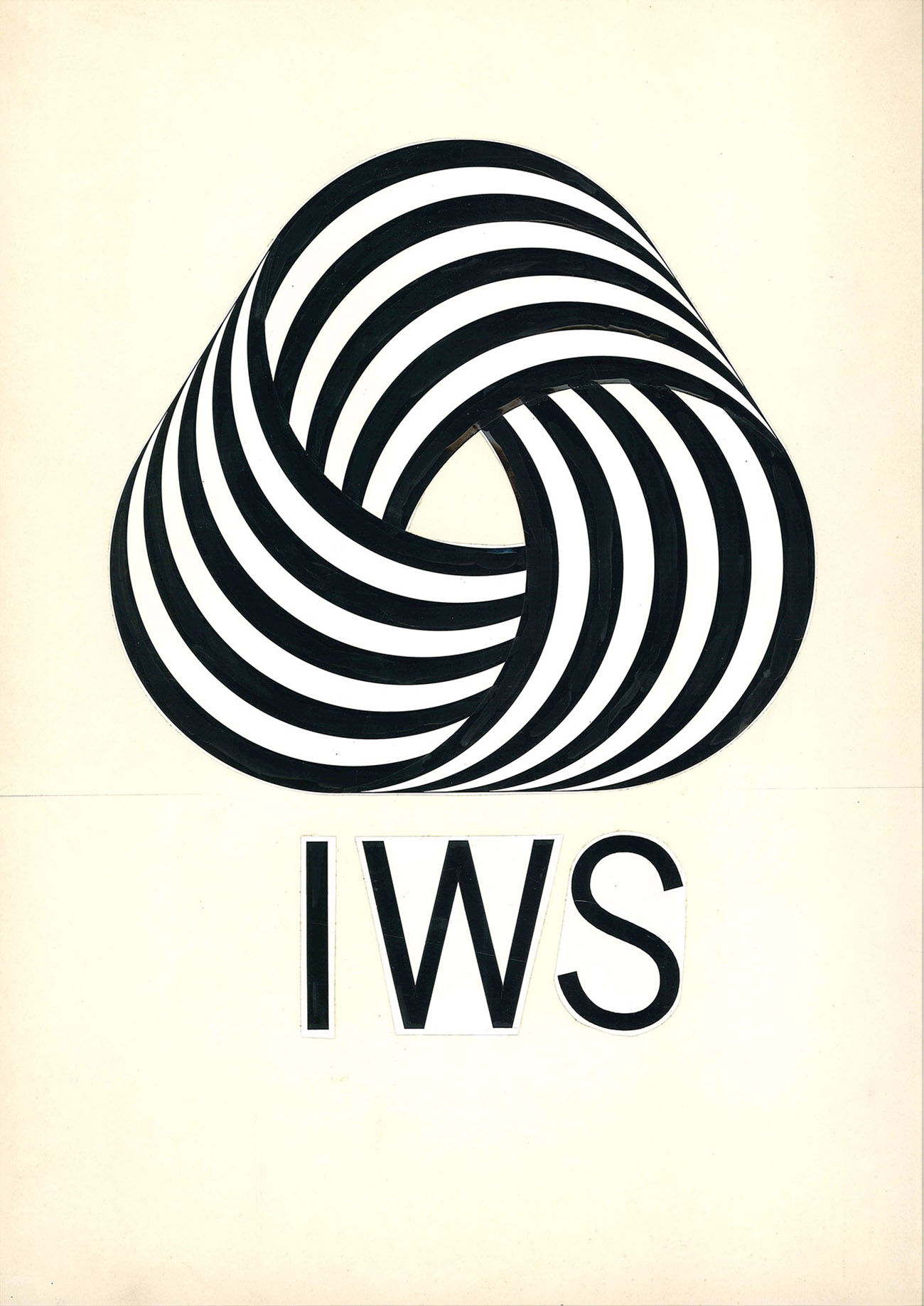 Franco Grignani (1908-1999), Projekt für das Logo Reine Schurwolle, 1963, Archivio privato © Matteo Zarbo
