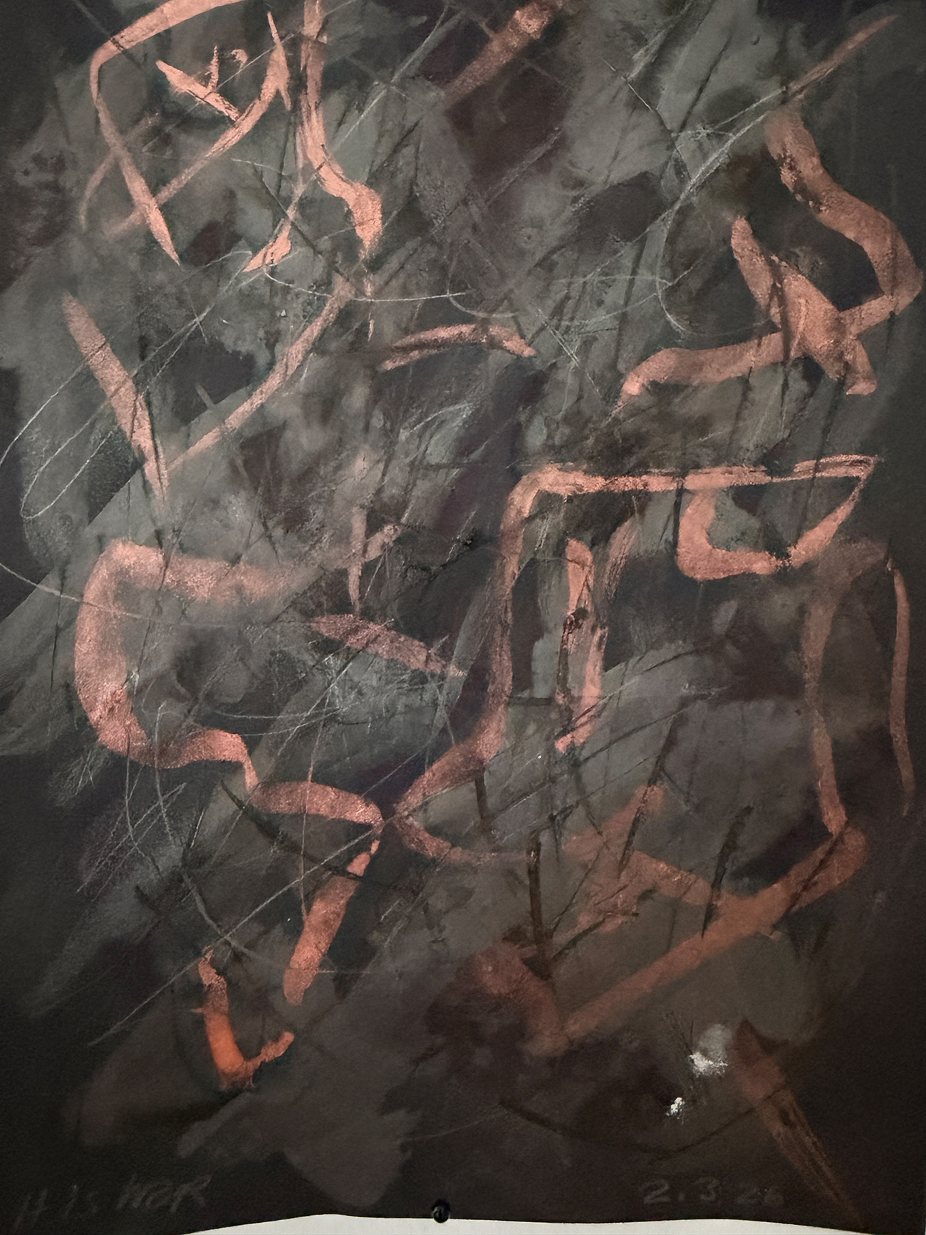 It is War, 2026, Ink and pencil on paper, 14,8 x 21 cm