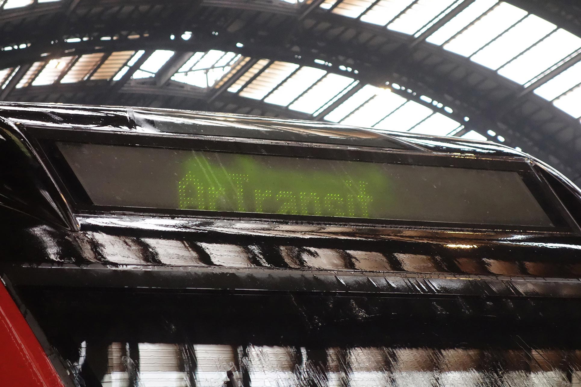 The ArTransit Special Train at Milan Main Station (Photo: Barbara Fässler)