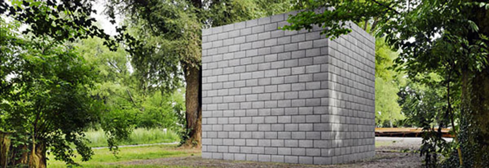 Cube, Sol Lewitt, 1984, Uster