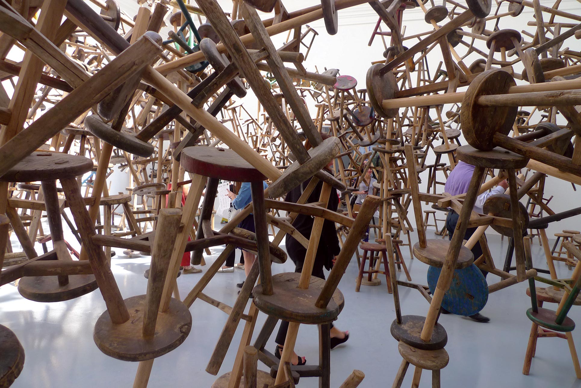 German Pavillon in the French Pavillon, Ai Wei Wei