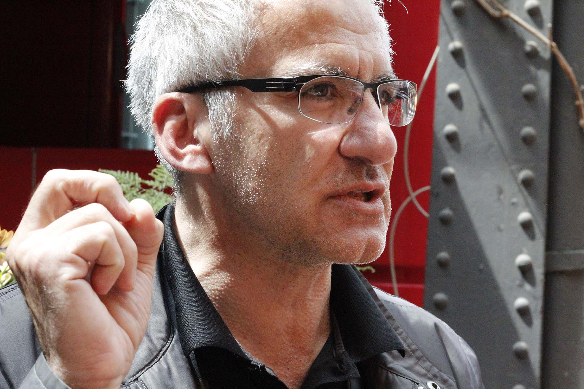 Paolo Bianchi, curator (Photo: Paolo Bergmann)