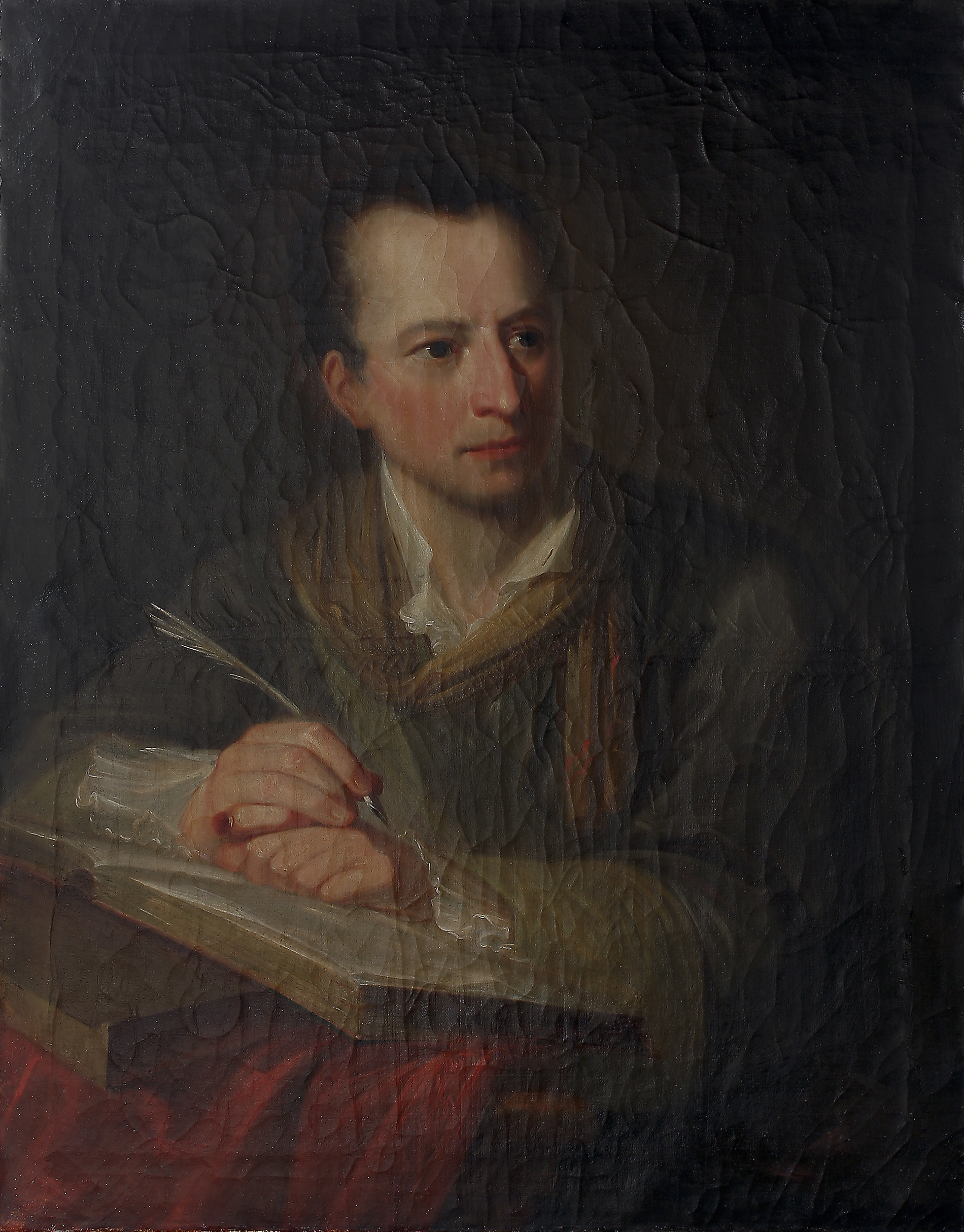 Atelier Angelika Kauffmann, Porträt von J.J. Winckelmann, 1764, Öl auf Leinwand, 81,5 x 62,5 cm, Kunsthaus Zürich
