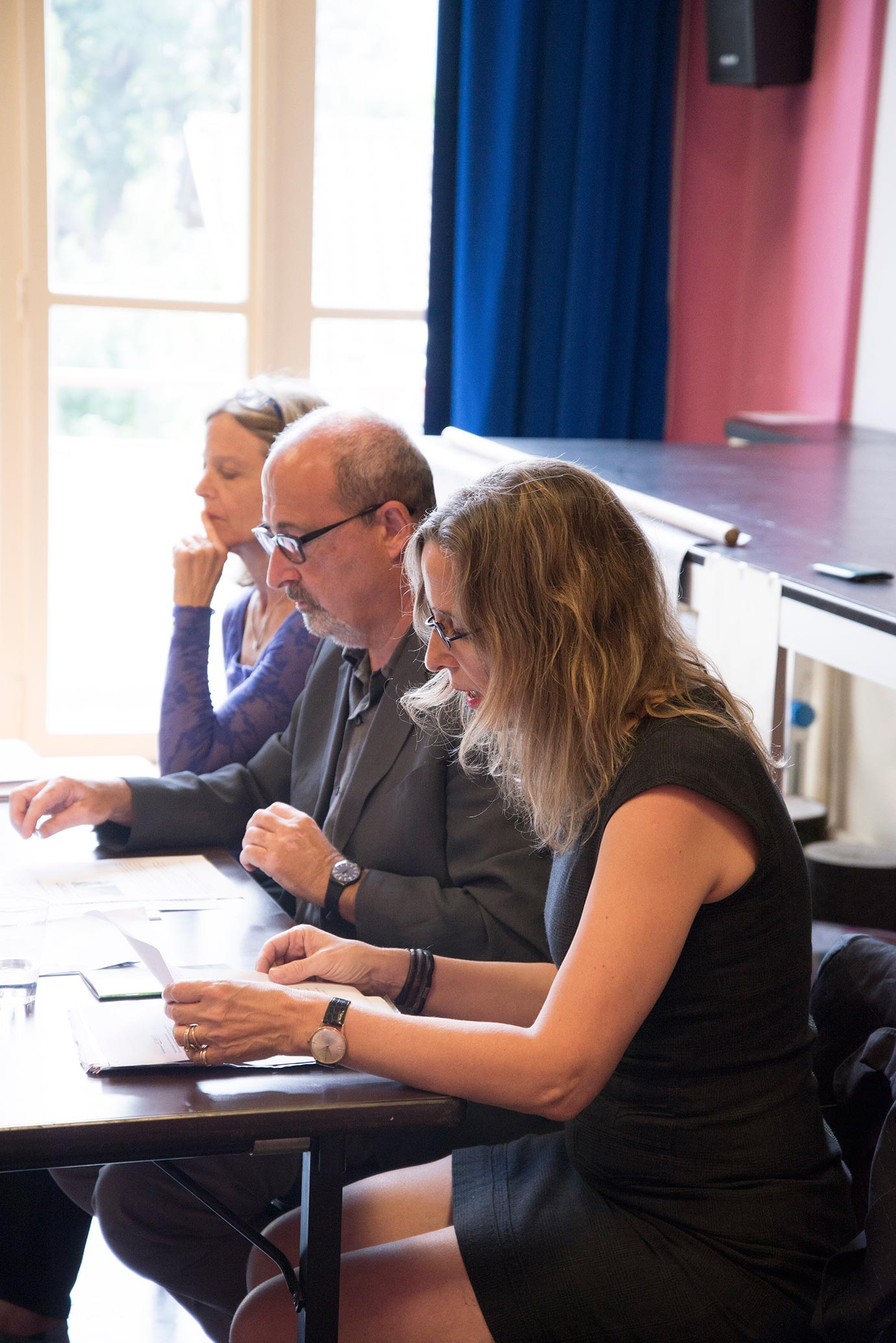 Tiziana Arnaboldi, Domenico Lucchini, Barbara Fässler (Photo: Alessandro Ligato)